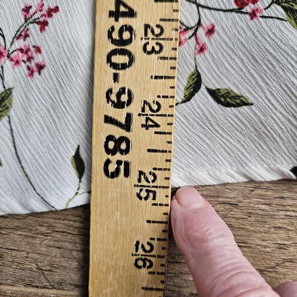 New Tempted Los Angeles Womens XL Cardigan Floral Long Bell Sleeve Kimono - Picture 13 of 14